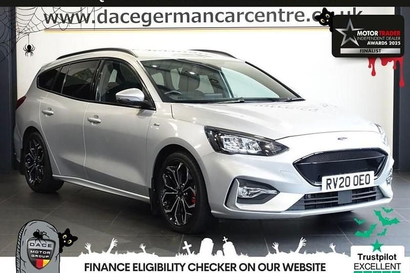 Silver Used 2020 Ford Focus ST-Line X Estate | £9,489 (Fair price) - Image 1/1
