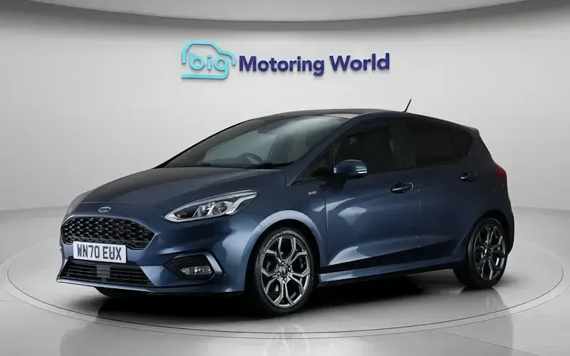 Used Ford Fiesta ST-Line 125 HP (91 kW) 2020 Blue Hatchback