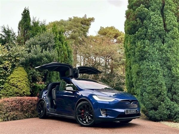 Blue Used 2020 Tesla Model X Performance SUV | £54,950 - Image 1/1