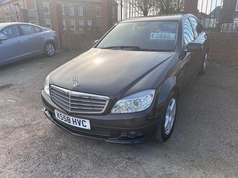 Begagnad Mercedes C220 SE 2009 Svart Sedan