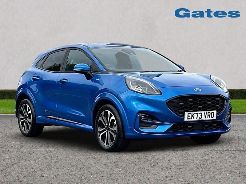 Blue Used 2023 Ford Puma ST-Line Hatchback | £16,699 (Fair price) - Image 1/4