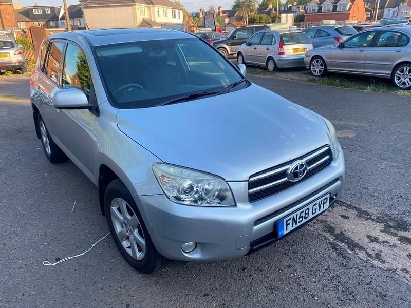 Silver Used 2008 Toyota RAV4 SUV | £6,495 (Fair price) - Image 1/4