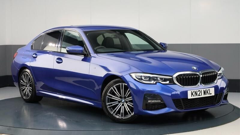 Blue Used 2021 BMW 320 M Sport | £22,500 (Good price) - Image 1/4