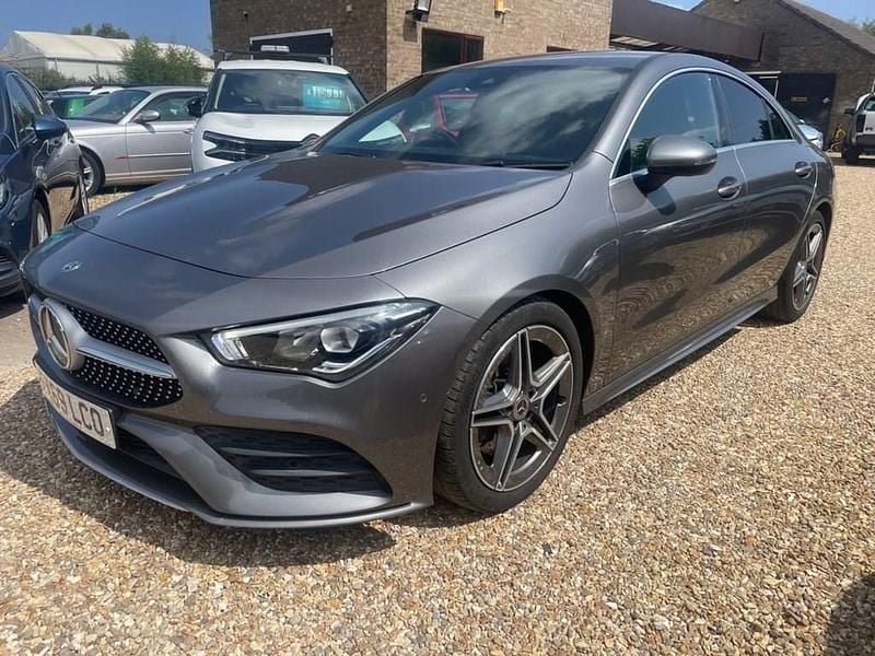 Used Mercedes CLA200 AMG line 163 HP (119 kW) 2019 Grey Coupe