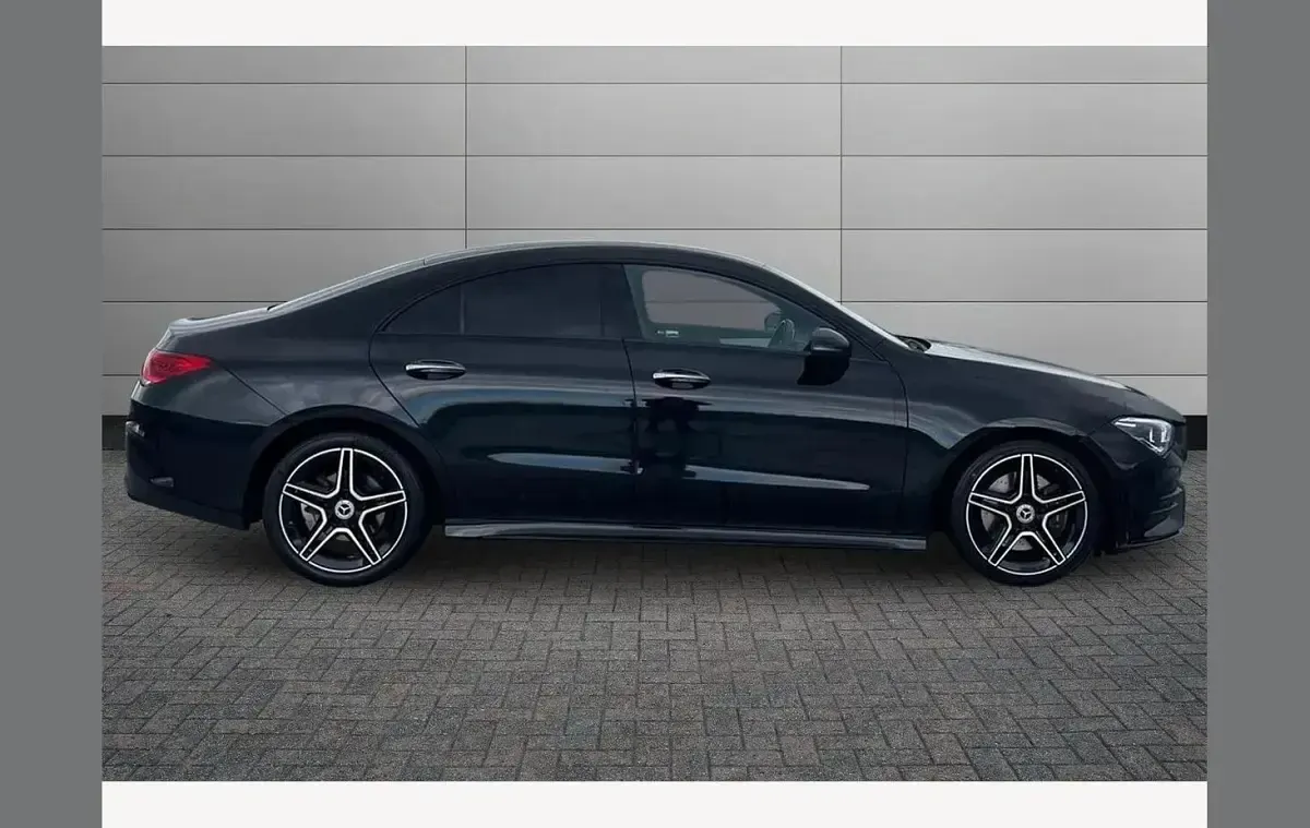 Used Mercedes CLA200 AMG Line Premium 161 HP (118 kW) 2023 Black Coupe