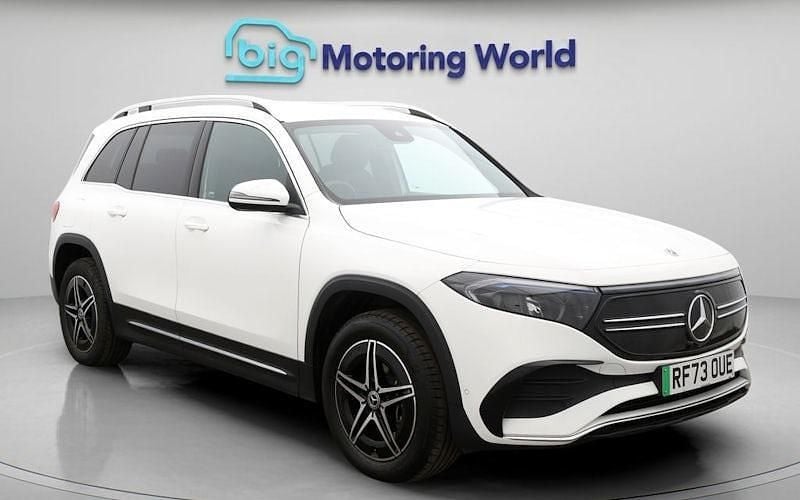 Used Mercedes EQB350 AMG line 214 kW (292 HP) 2023 White SUV