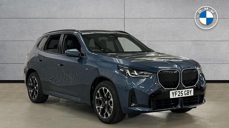 Blue Used 2025 BMW X3 M Sport SUV | £48,642 (Fair price) - Image 1/4