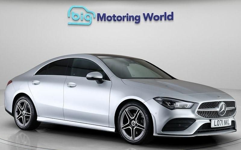 Used Mercedes CLA180 AMG line 136 HP (100 kW) 2022 Silver Sedan
