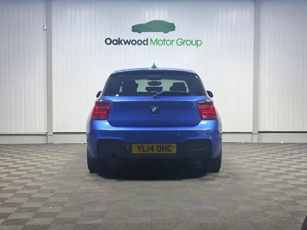 Used BMW 116 M Sport 116 HP (85 kW) 2014 Blue Hatchback