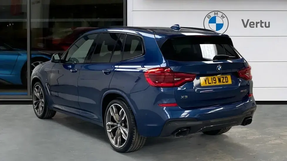 Begagnad BMW X3 Comfort Edition 360 HK (264 kW) 2019 Blå SUV