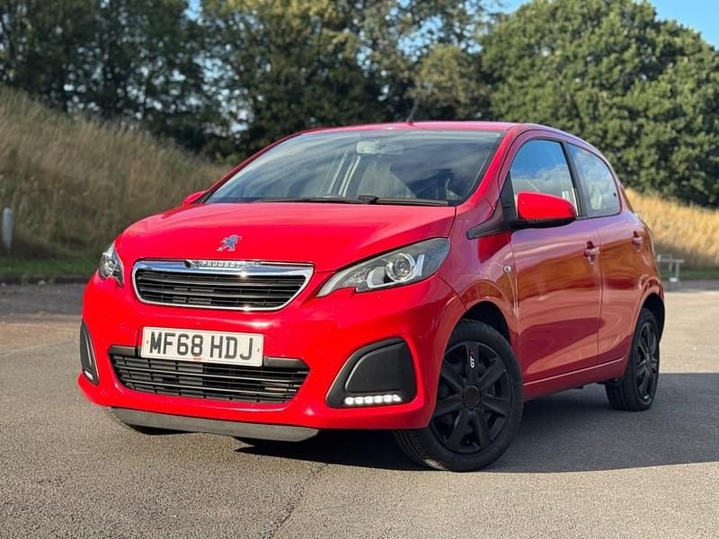 Red Used 2018 Peugeot 108 Active Hatchback | £2,495 - Image 1/4
