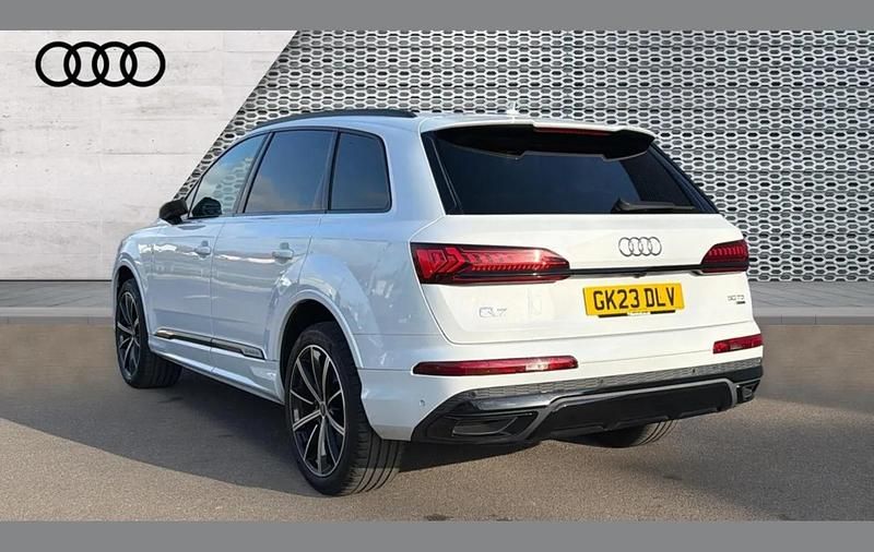 Used Audi Q7 Black Edition 286 HP (210 kW) 2023 White SUV
