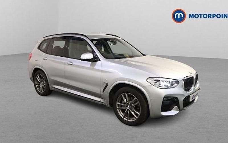 Used BMW X3 M Sport 184 HP (135 kW) 2020 Silver SUV