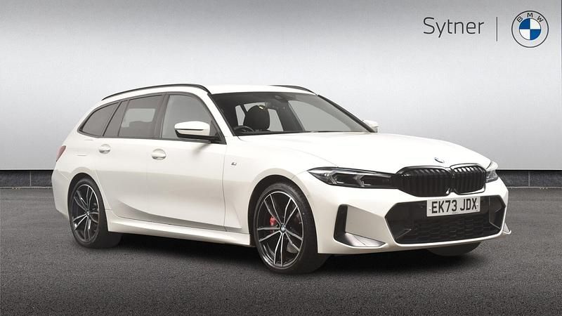 White Used 2024 BMW 320 M Sport Estate | £32,000 (A bit pricey) - Image 1/4