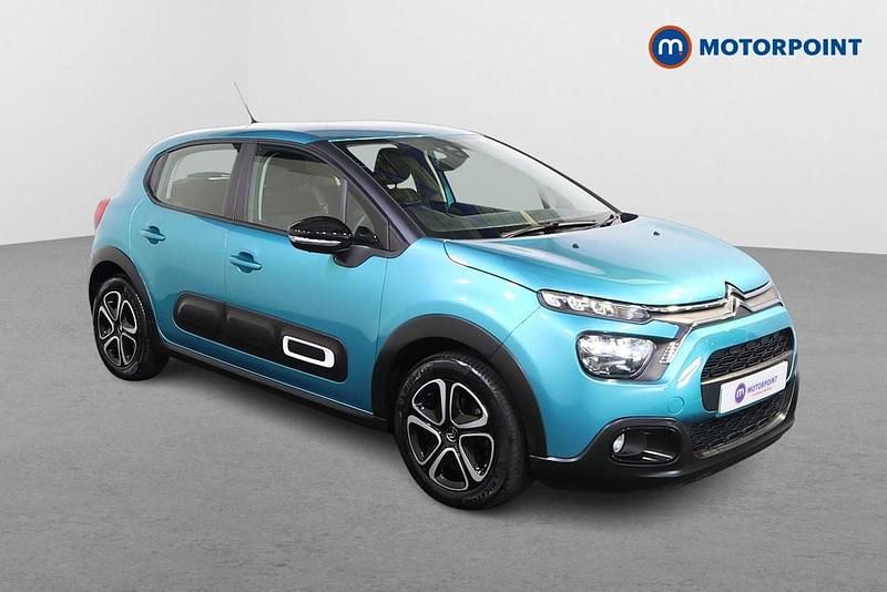 Blue Used 2023 Citroën C3 PureTech Hatchback | £11,299 (Good price) - Image 1/4