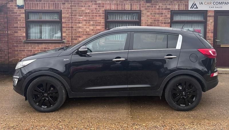 Begagnad Kia Sportage 134 HK (98 kW) 2012 Svart SUV