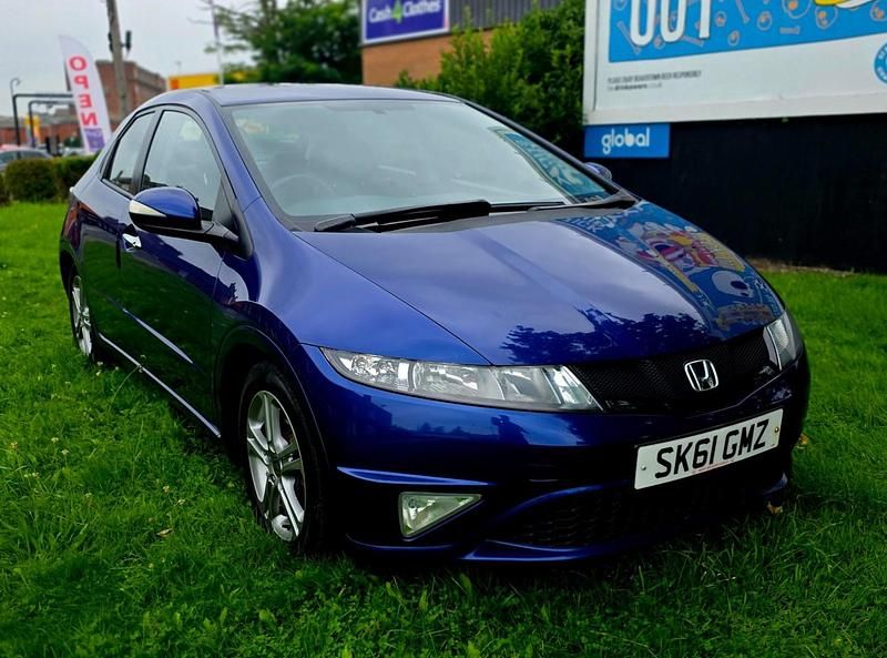 Used Honda Civic SI 2011 Blue Hatchback
