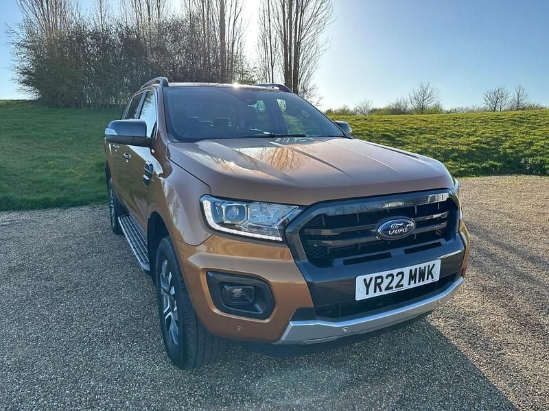 Used Ford Ranger Wildtrack 2022 Orange Pickup