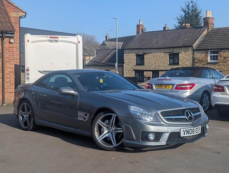 Used Mercedes SL63 AMG 2008 Silver Cabriolet