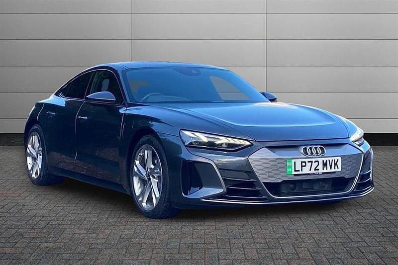 Daytona grey Used 2023 Audi e-tron GT quattro Comfort Sedan | £44,595 (A bit pricey) - Image 1/4