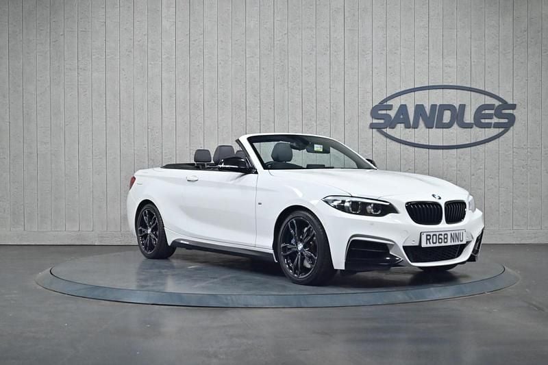 White Used 2018 BMW M240 M Sport Cabriolet | £18,799 (Fair price) - Image 1/4