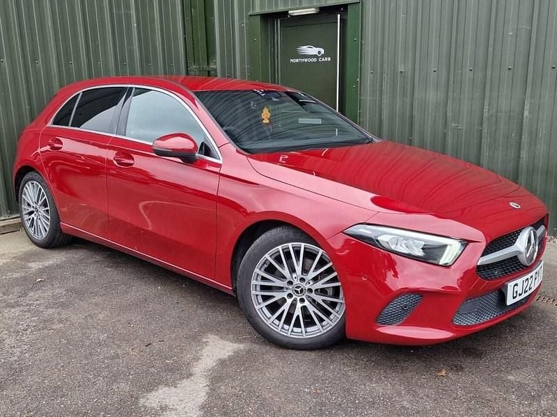 Red Used 2022 Mercedes A180 Executive Hatchback | £19,450 (Good price) - Image 1/4