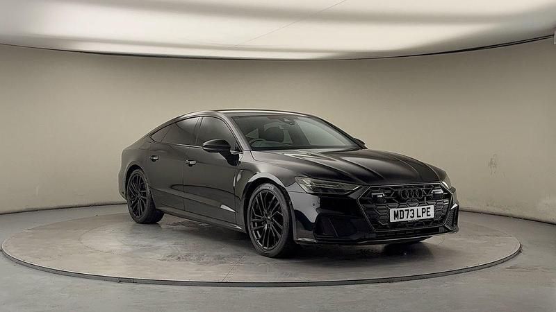 Used Audi A7 Sportback Black Edition 2023 Mythos black metallic/mythos black metallic Hatchback