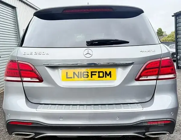 Used Mercedes GLE250 AMG line 204 HP (150 kW) 2016 Silver SUV