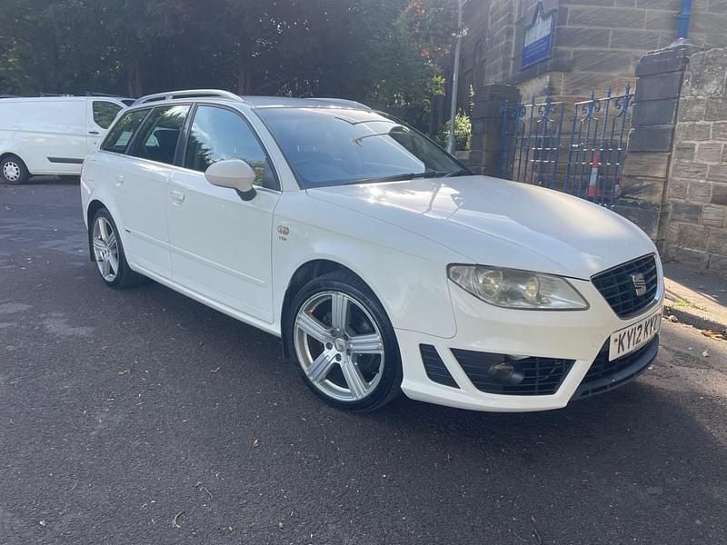 White Used 2012 Seat Exeo SE Estate | £3,490 (Good price) - Image 1/4