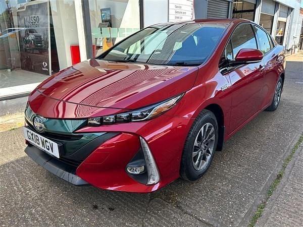 Red Used 2018 Toyota Prius Business Edition Hatchback | £13,690 (Super price) - Image 1/1