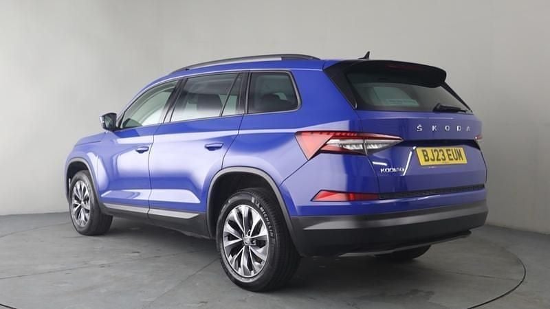 Used Skoda Kodiaq SE Drive 150 HP (110 kW) 2023 Energy blue SUV
