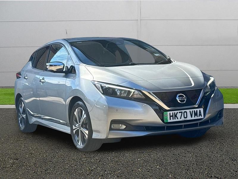 Used Nissan Leaf N-Connecta 110 kW (150 HP) 2020 Silver Hatchback