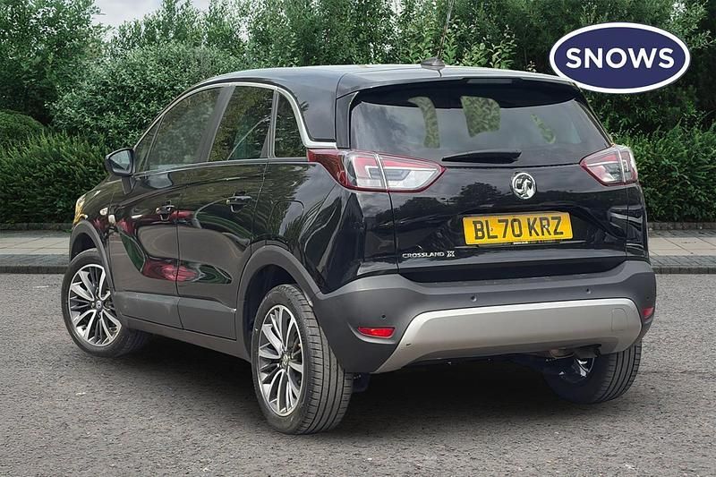 Used Vauxhall Crossland Elite 130 HP (95 kW) 2020 Black SUV