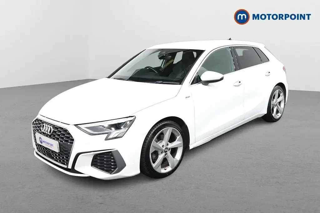Used Audi A3 S-Line 2020 White Sedan