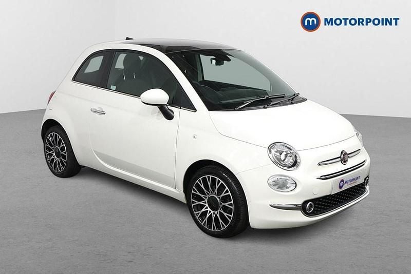 White Used 2023 Fiat 500 Hatchback | £10,199 (Fair price) - Image 1/4