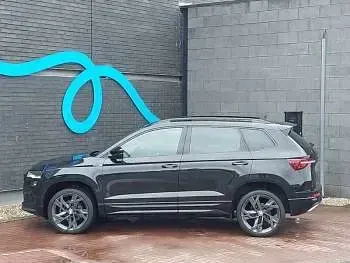 Used Skoda Karoq SportLine 150 HP (110 kW) 2023 Black SUV