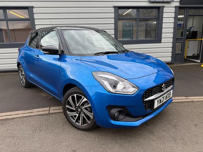 Blue Used 2021 Suzuki Swift SZ5 Hatchback | £12,996 - Image 1/2