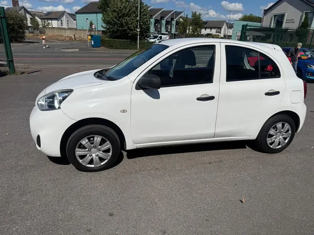 Used Nissan Micra Visia 2015 White Hatchback