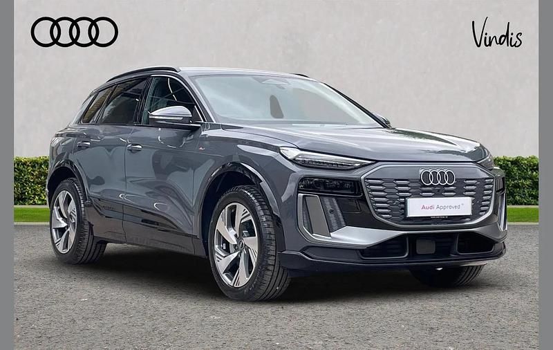 Grey Used 2025 Audi Q6 e-tron S-Line SUV | £51,494 (Good price) - Image 1/4
