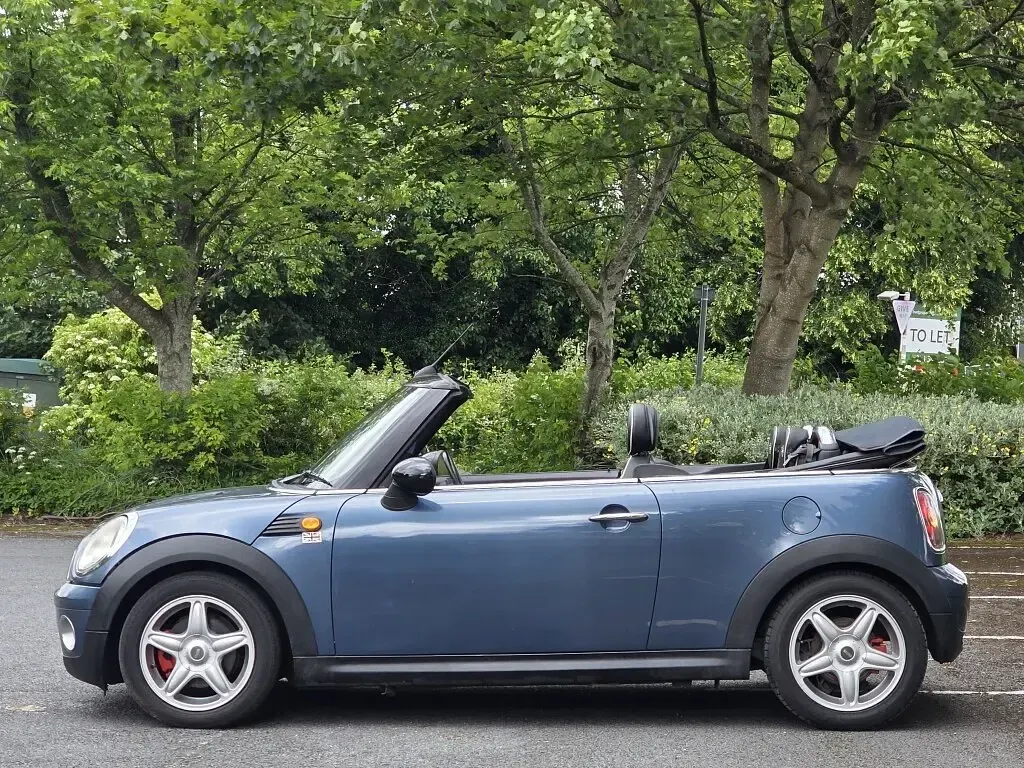 Used Mini Cooper Cabriolet 2009 Blue Cabriolet