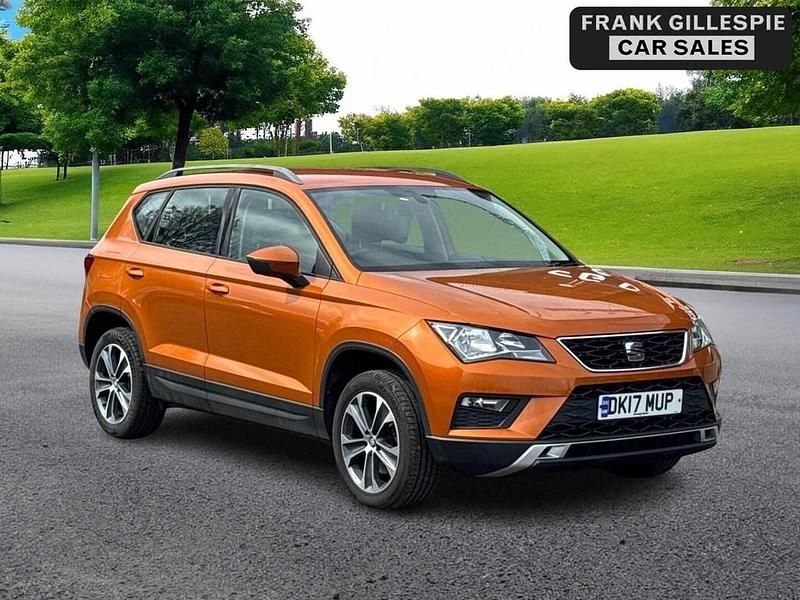 Begagnad Seat Ateca Ecomotive 115 HK (84 kW) 2017 Orange SUV
