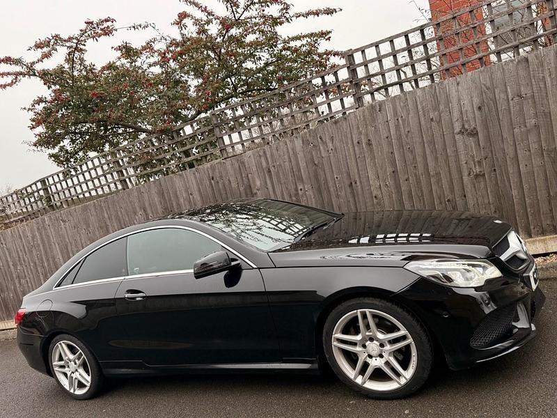 Black Used 2015 Mercedes E200 AMG line Coupe | £8,998 (Fair price) - Image 1/4