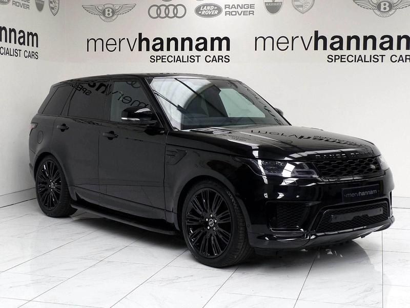 Black Used 2021 Land Rover Range Rover Sport HSE SUV | £34,990 (Fair price) - Image 1/4