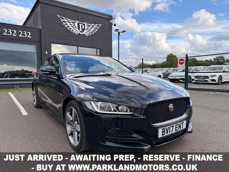 Black Used 2017 Jaguar XE R-Sport Sedan | £7,895 (Fair price) - Image 1/4