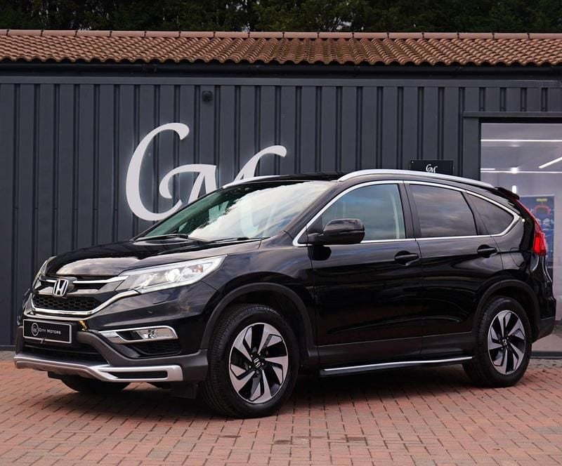 Black Used 2015 Honda CR-V EX SUV | £11,990 (Fair price) - Image 1/4