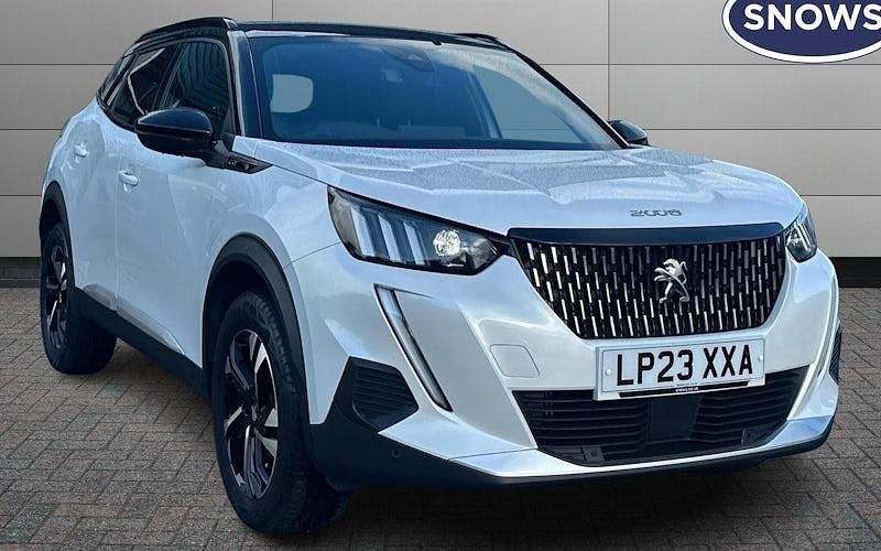 White Used 2023 Peugeot 2008 GTi SUV | £17,443 (Fair price) - Image 1/4