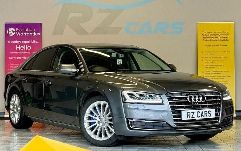 Grey Used 2014 Audi A8 Advanced Sedan | £10,995 (Good price) - Image 1/3