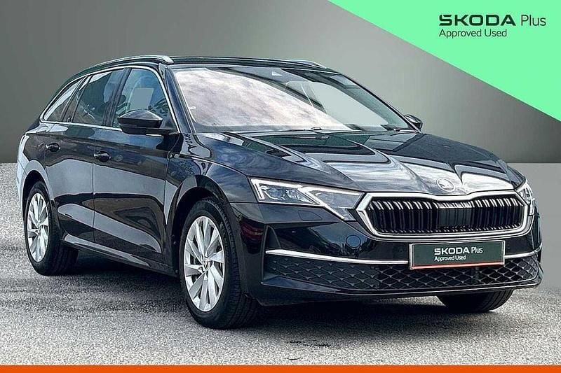 Used Skoda Octavia First Edition 150 HP (110 kW) 2024 Black magic pearl effect Estate