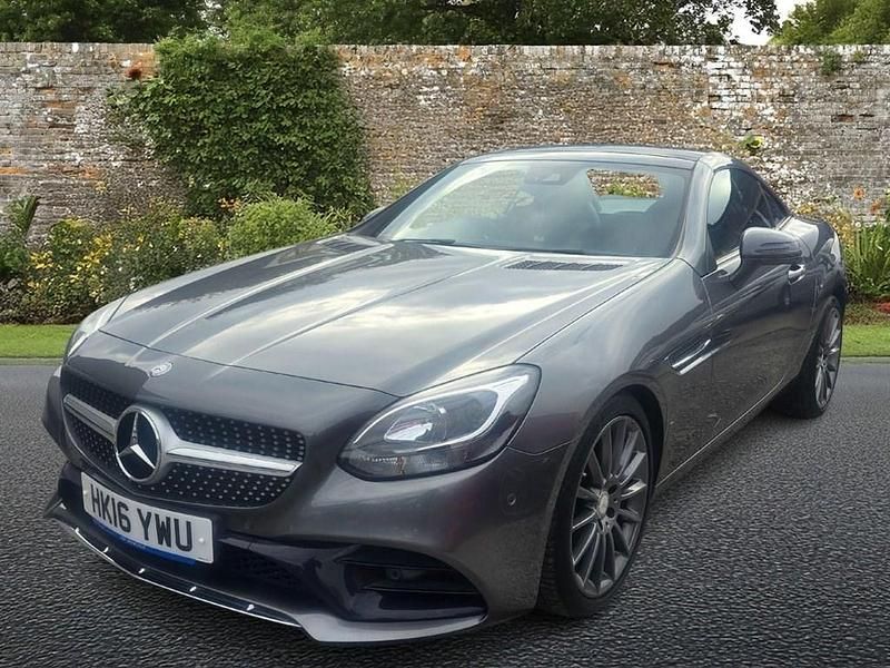 Used Mercedes SLC200 AMG line 184 HP (135 kW) 2016 Grey Cabriolet
