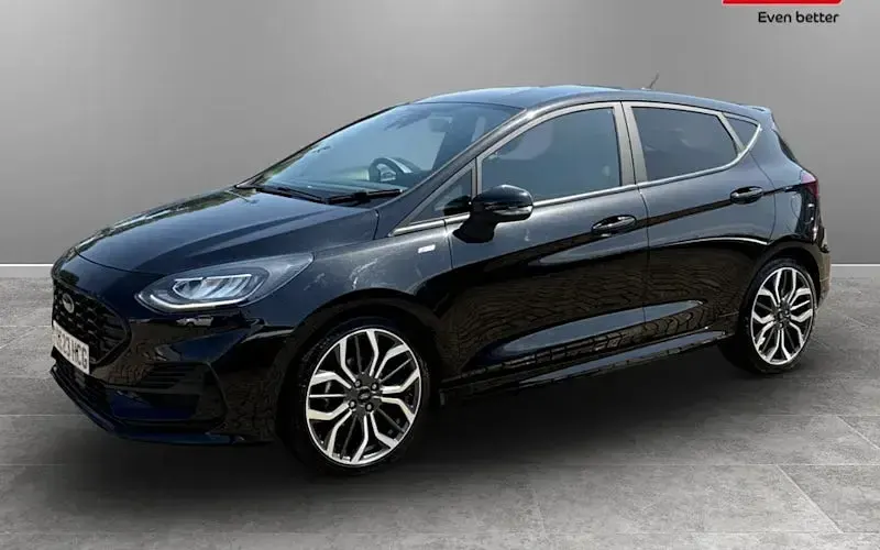 Used Ford Fiesta ST-Line X 125 HP (91 kW) 2023 Black Hatchback